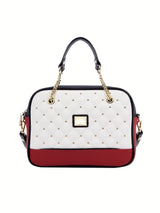 Craft Handbag SKU 16010512.22 #color_navy / red