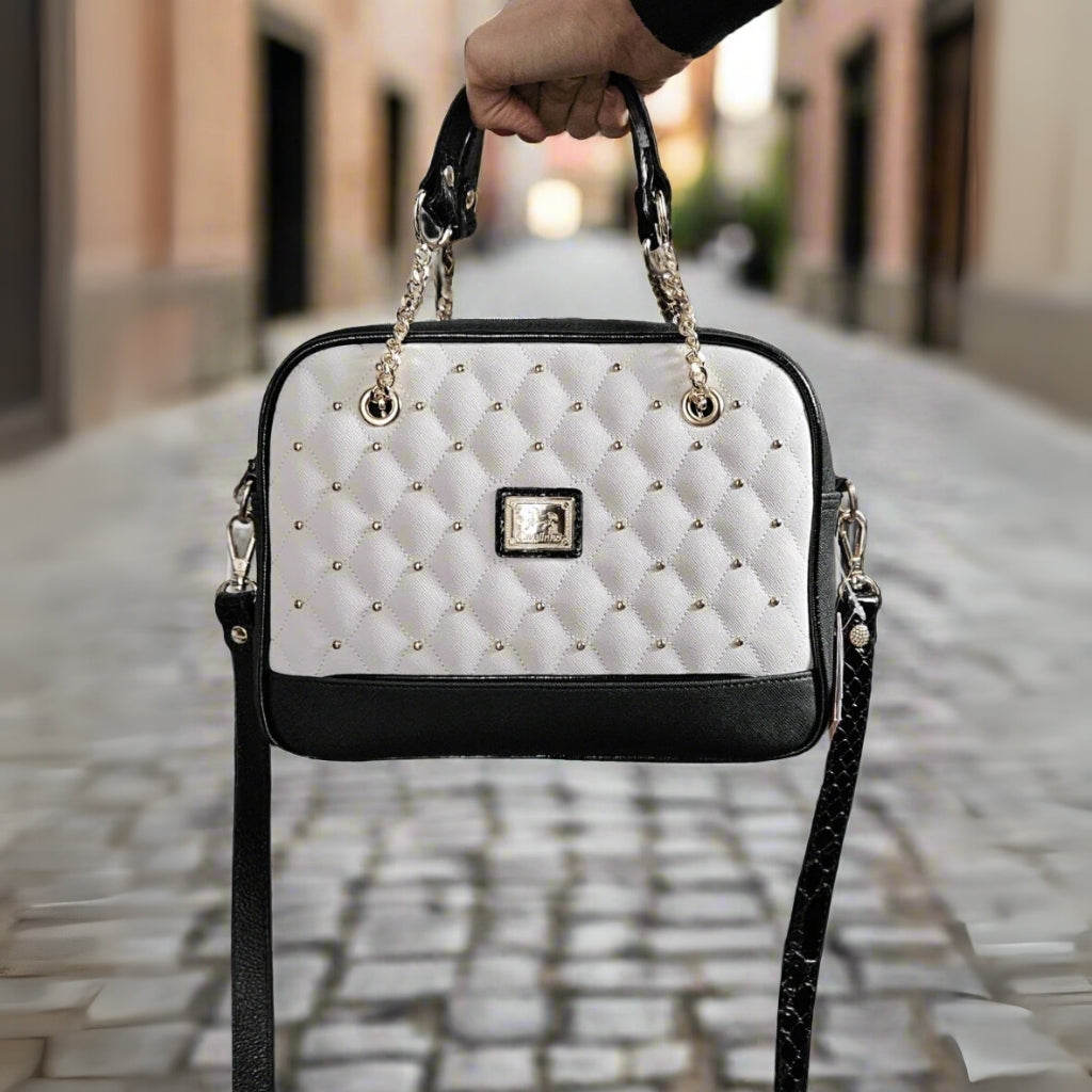 Craft Handbag SKU 16010512.33 #color_black / white