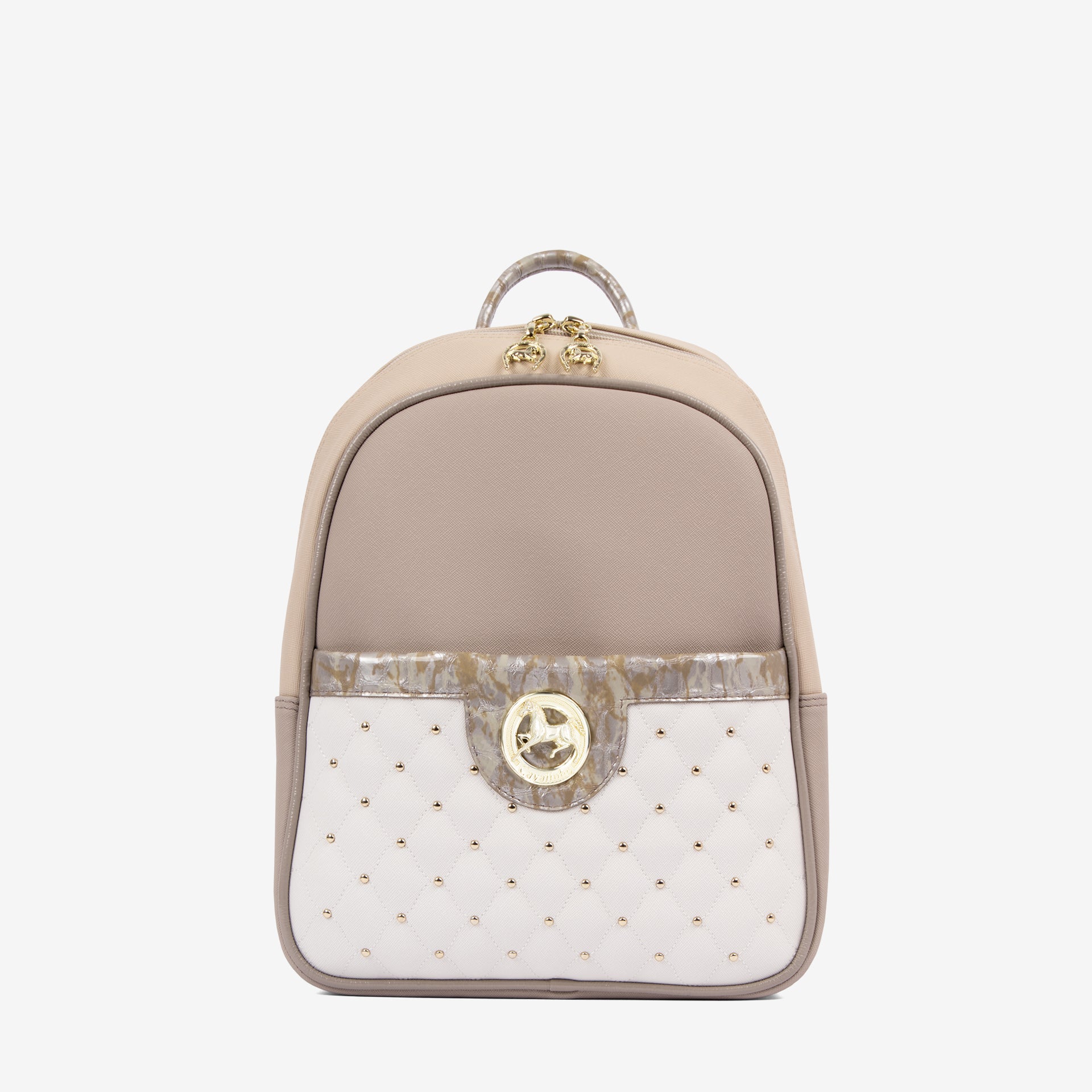 Cavalinho Craft Backpack SKU 16010538.12 #color_tan / white / beige