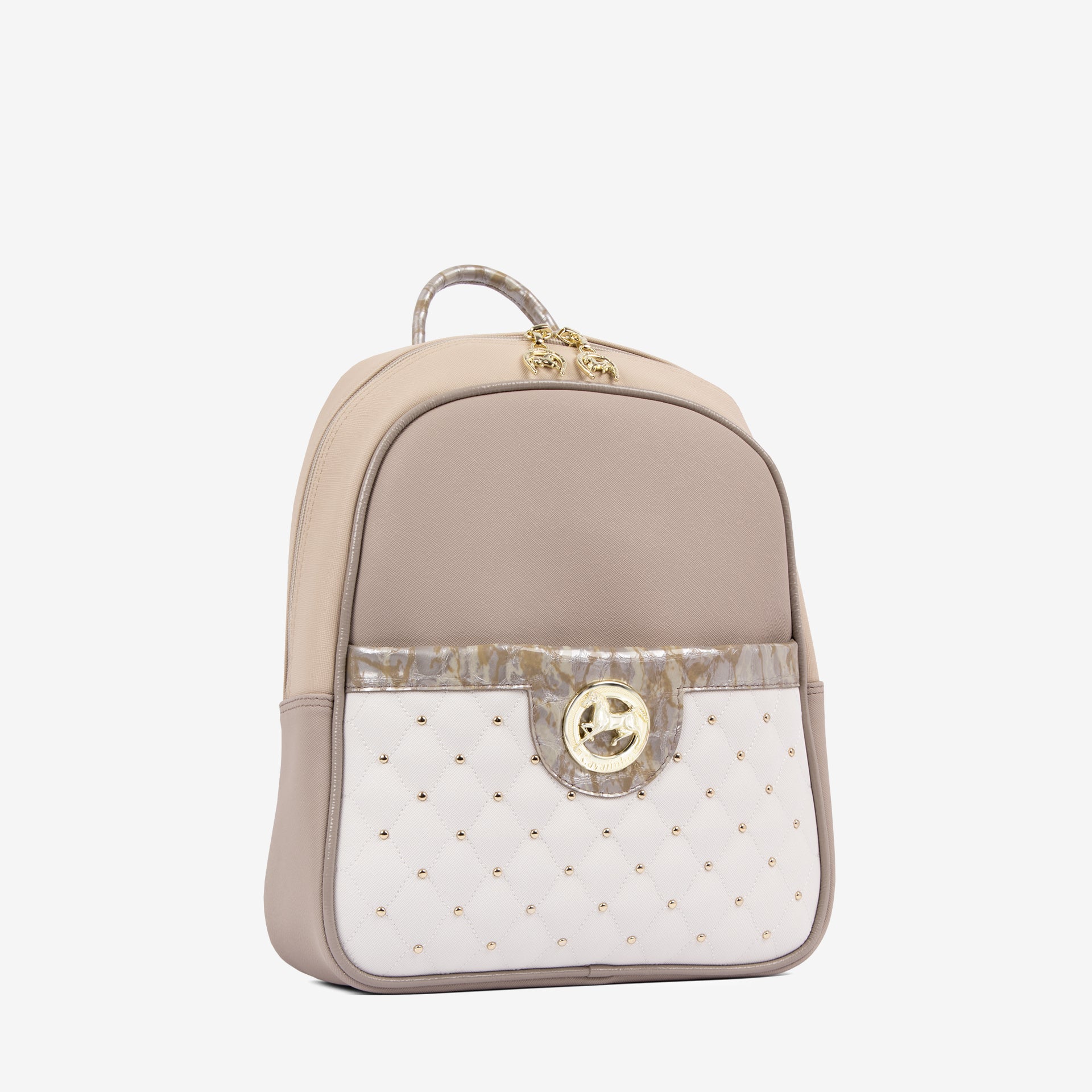 Cavalinho Craft Backpack SKU 16010538.12 #color_tan / white / beige