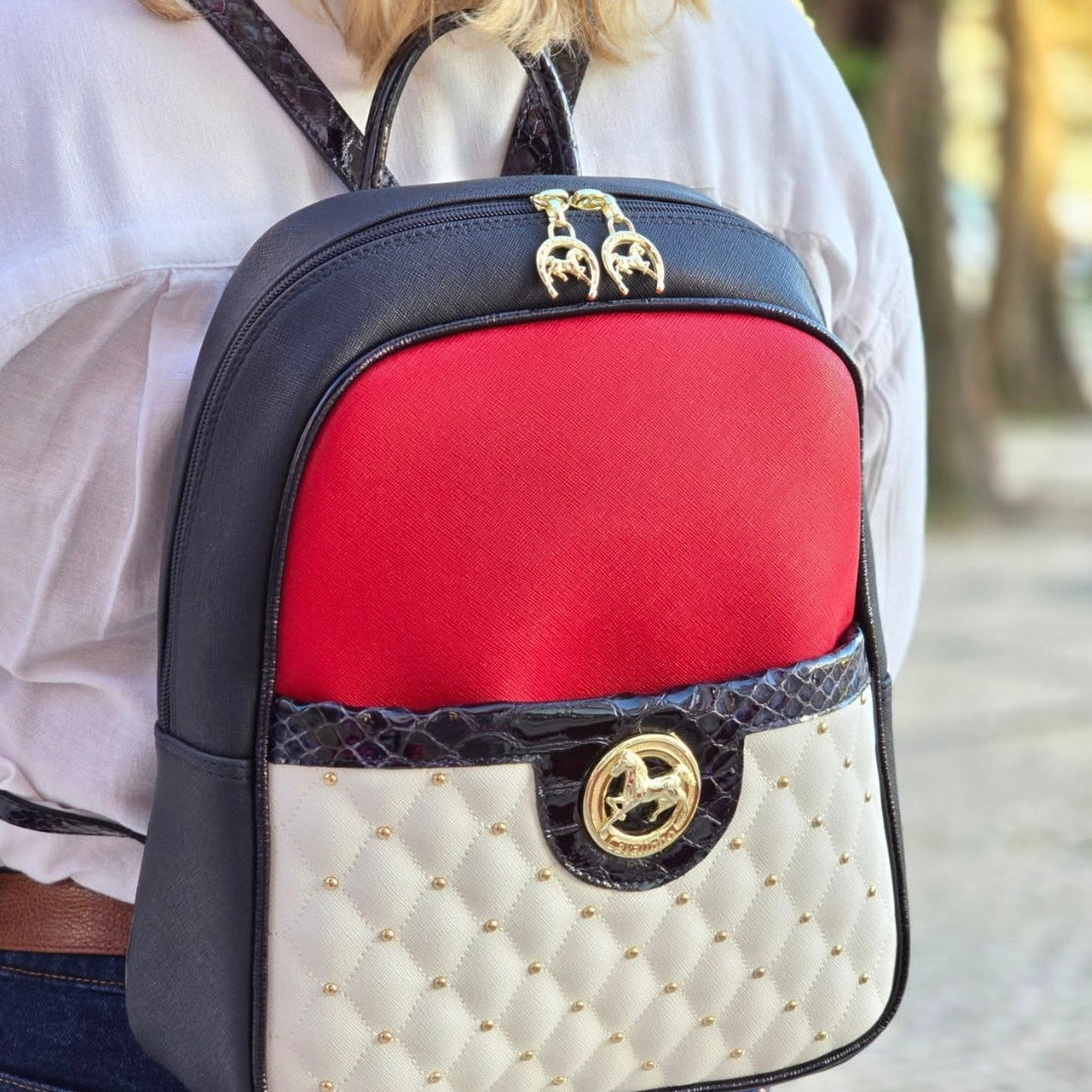 Cavalinho Craft Backpack SKU 16010538.22 #color_navy / red