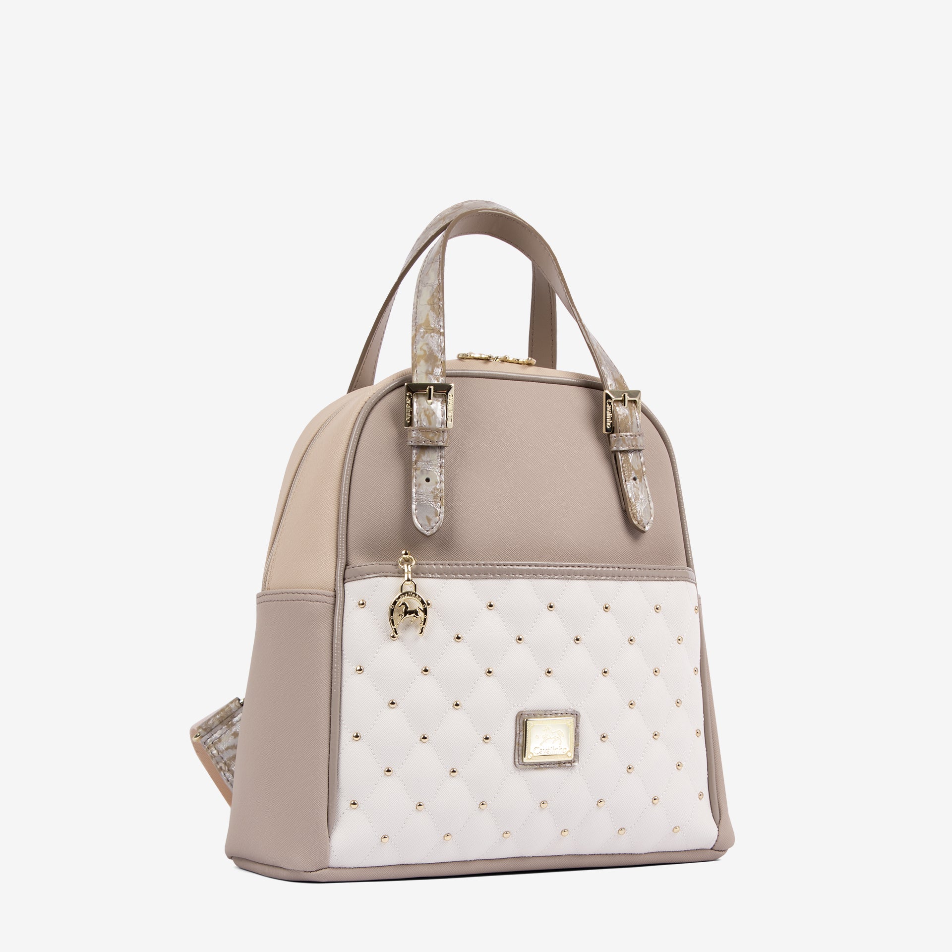 Cavalinho Craft Backpack Bag SKU 16010548.12 #color_tan / white / beige