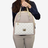 Cavalinho Craft Backpack Bag SKU 16010548.12 #color_tan / white / beige