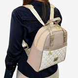 Cavalinho Craft Backpack Bag SKU 16010548.12 #color_tan / white / beige