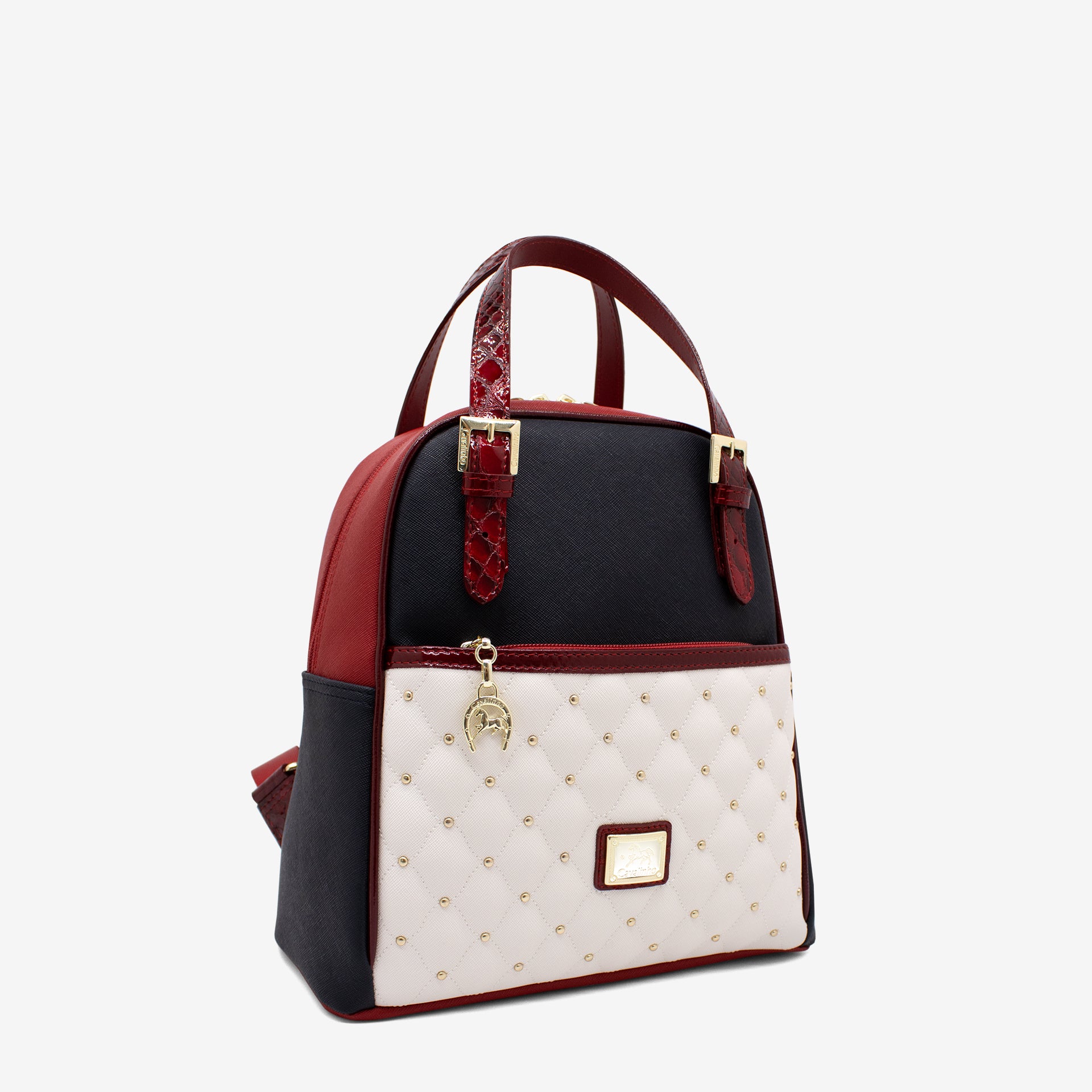 Cavalinho Craft Backpack Bag SKU 16010548.23 #color_navy / white / red