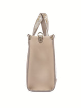 Craft Handbag SKU 16010551.12 #color_tan / white / beige