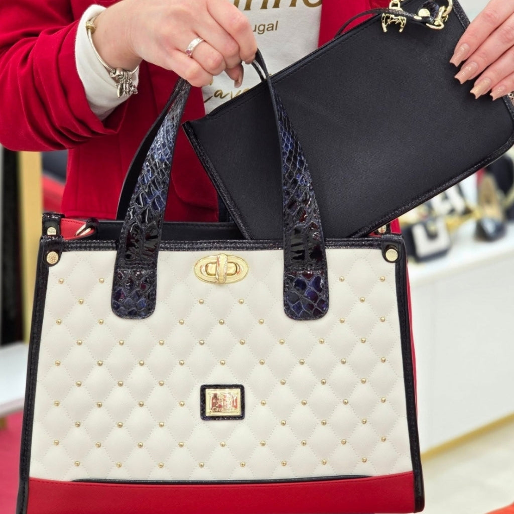 Cavalinho Craft Handbag SKU 16010551.22 #color_navy / red