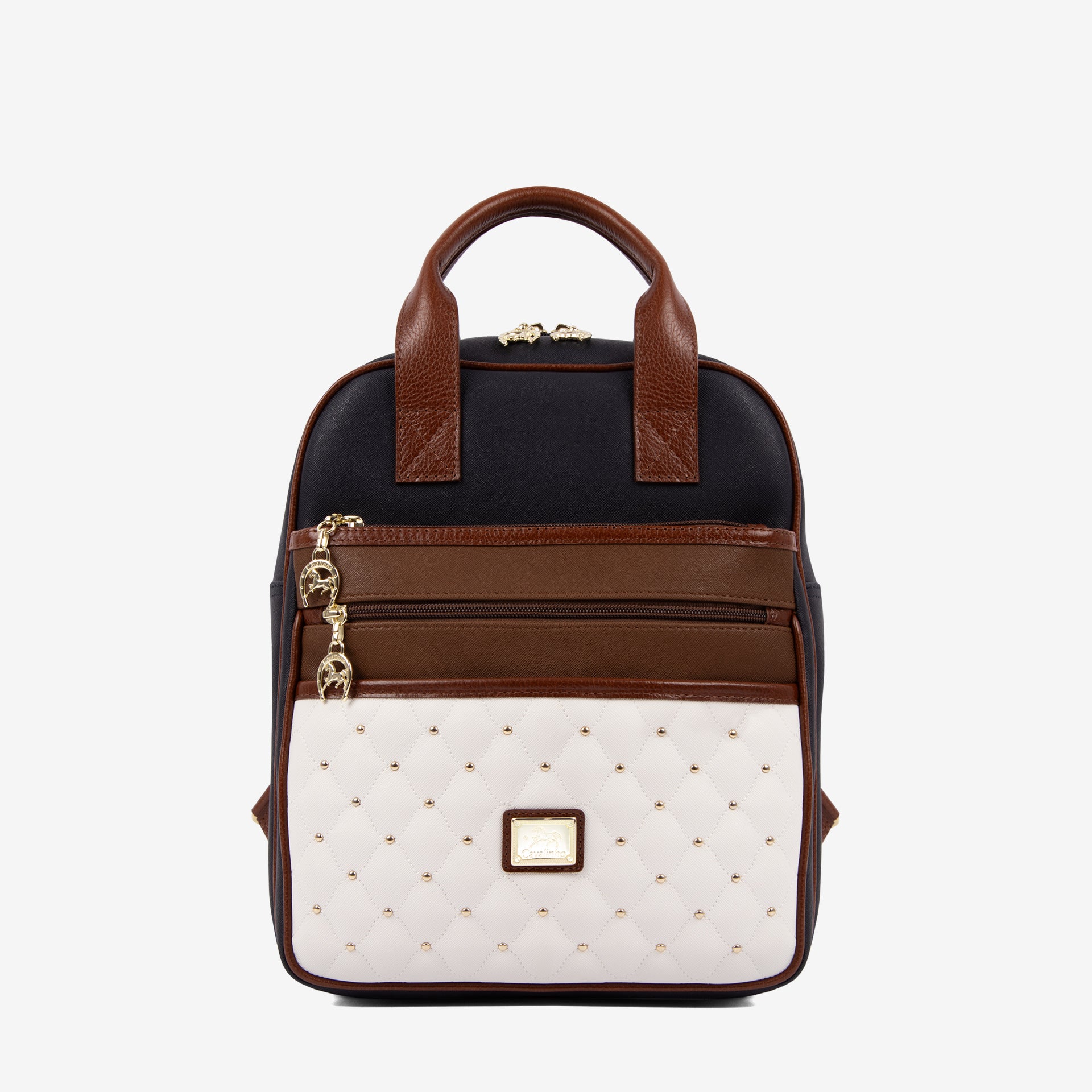 Cavalinho Craft Backpack SKU 16010552.34 #color_navy / white / brown