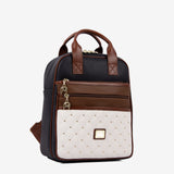 Cavalinho Craft Backpack SKU 16010552.34 #color_navy / white / brown