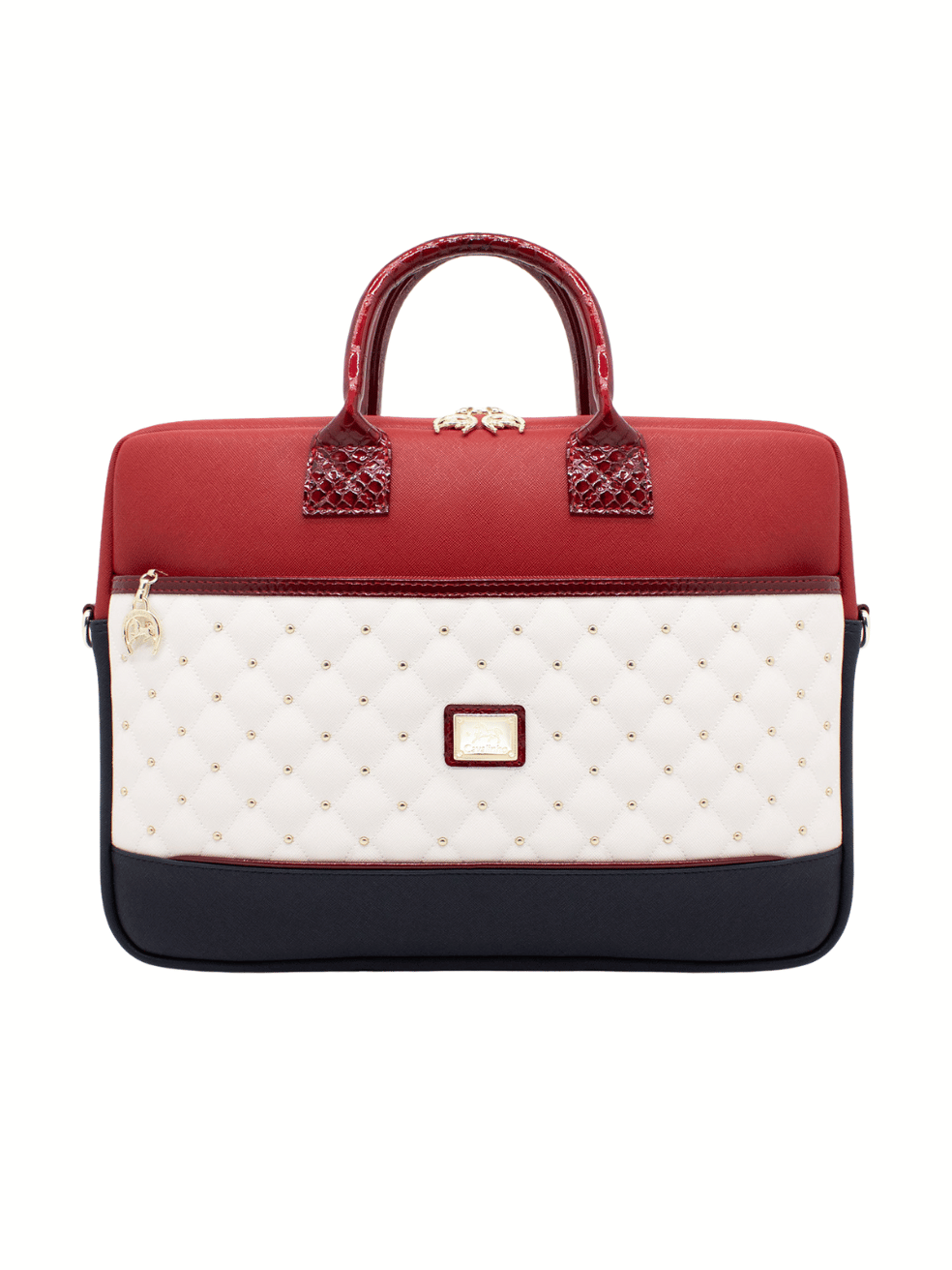 Cavalinho Craft Laptop Bag SKU 16010554.23 #color_navy / white / red