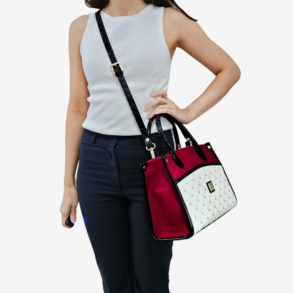 Cavalinho Craft Handbag SKU 16010567.22 #color_navy / red