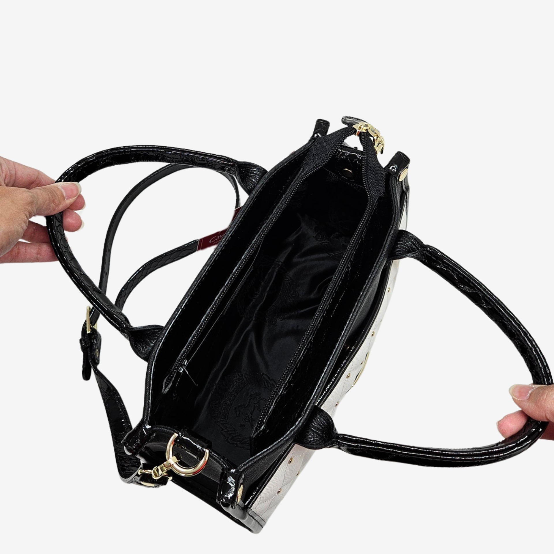 Cavalinho Craft Handbag SKU 16010568.33 #color_black / white