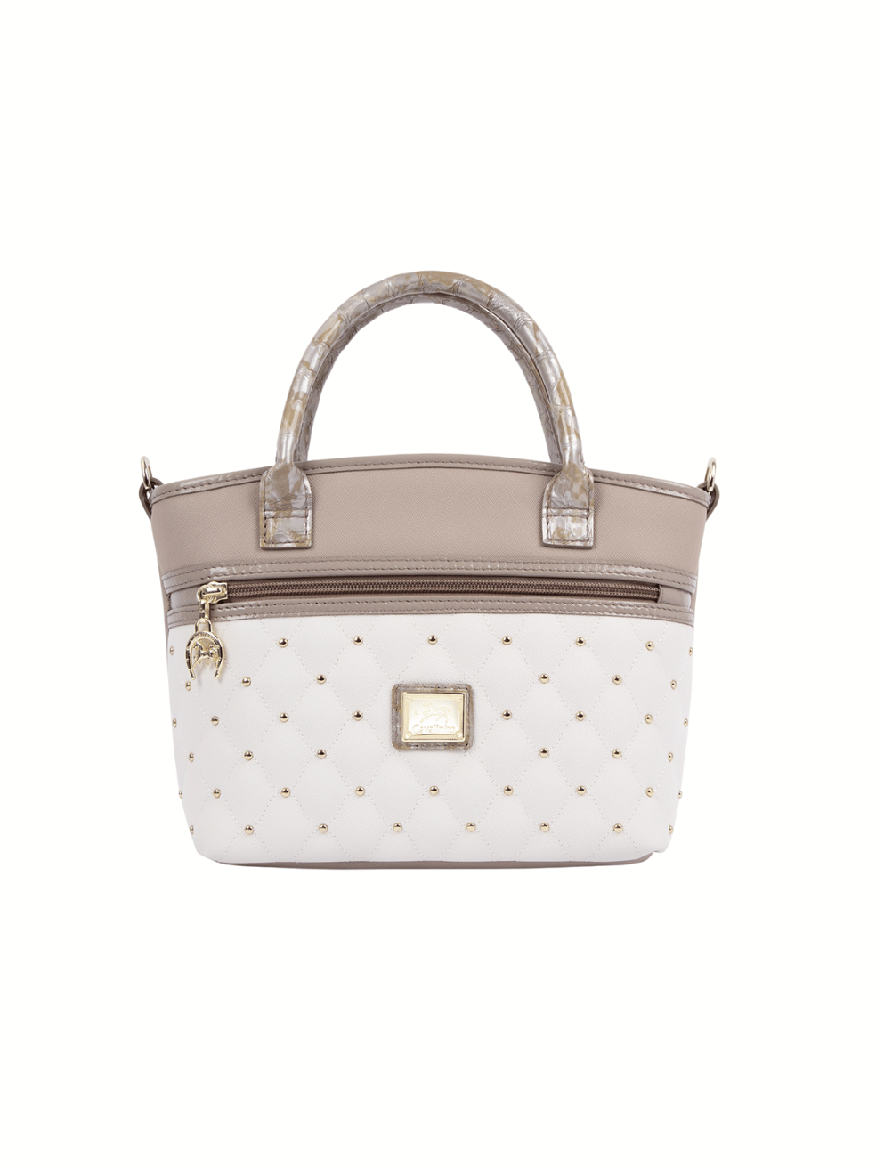 Cavalinho Craft Mini Handbag SKU 16010572.12 #color_tan / white  / beige