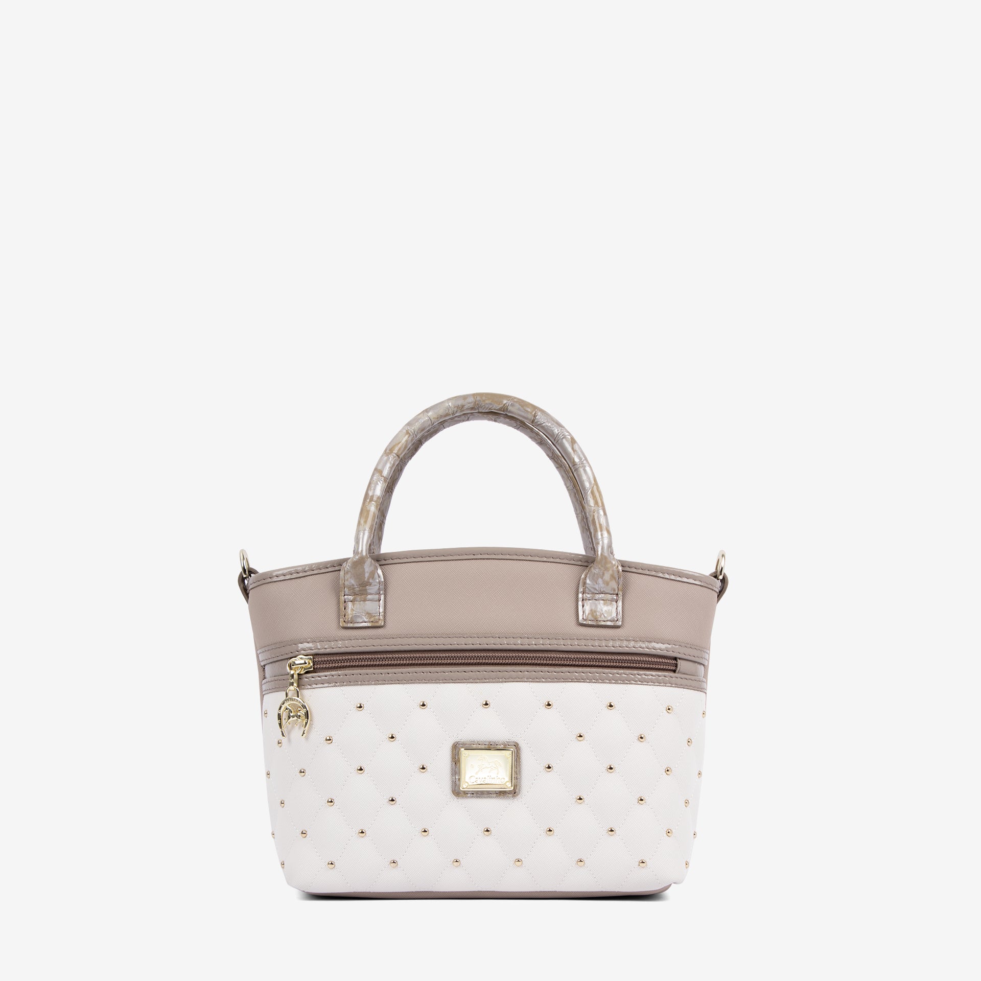 Cavalinho Craft Mini Handbag SKU 16010572.12 #color_tan / white  / beige