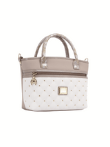 Cavalinho Craft Mini Handbag SKU 16010572.12 #color_tan / white  / beige