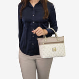 Cavalinho Craft Mini Handbag SKU 16010572.12 #color_tan / white  / beige