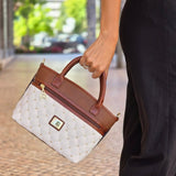 Cavalinho Craft Mini Handbag SKU 16010572.34 #color_navy / white / brown