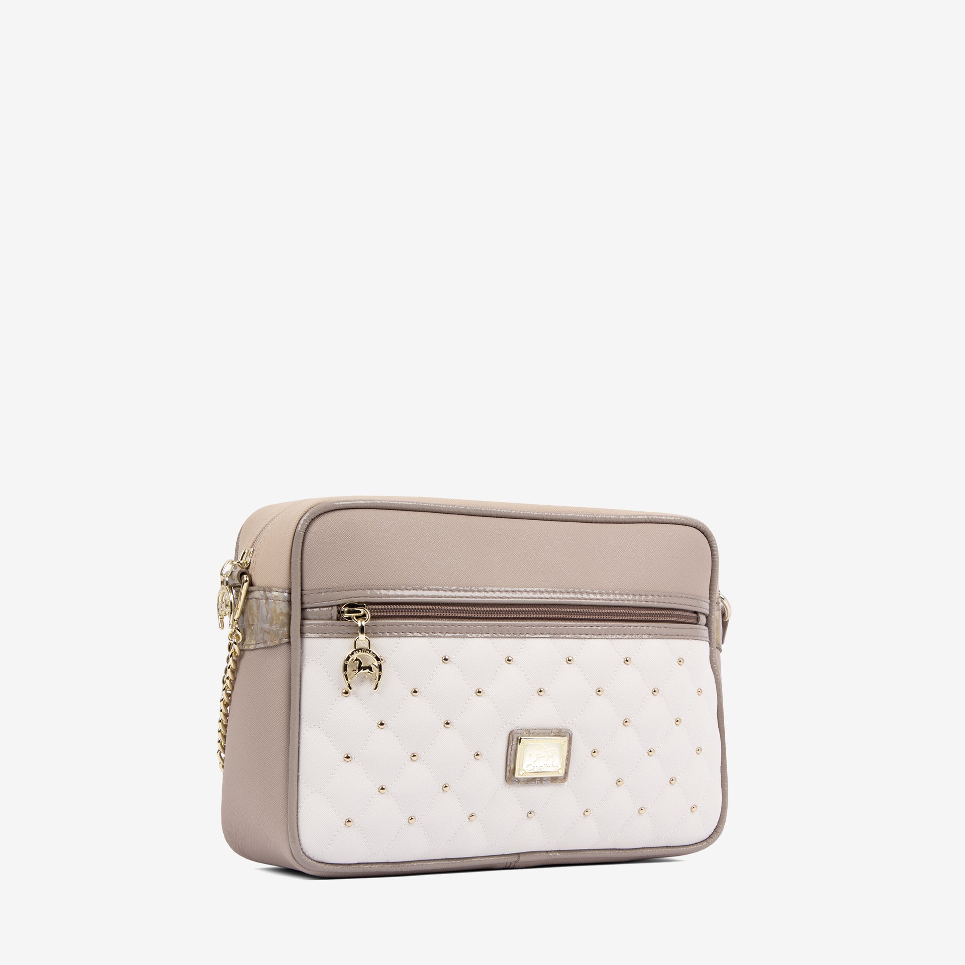 Cavalinho Craft Crossbody Bag SKU 16010574.12 #color_tan / white / beige