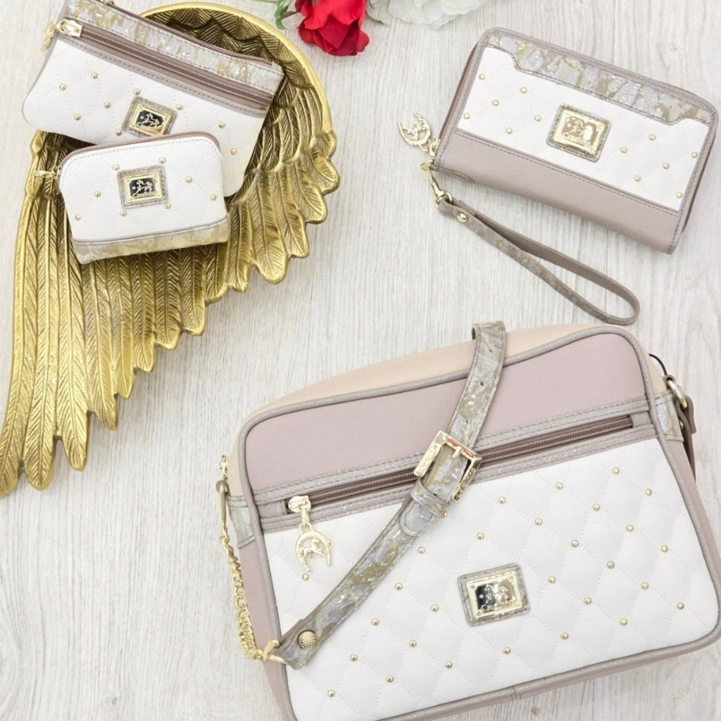 Cavalinho Craft Crossbody Bag SKU 16010574.12 #color_tan / white / beige