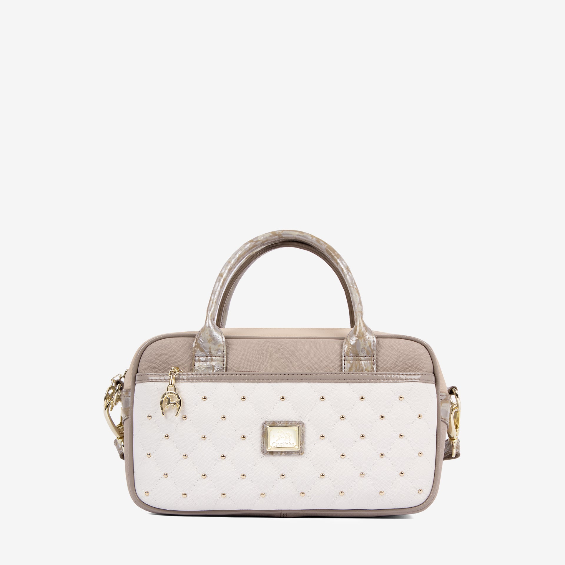 Cavalinho Craft Handbag SKU 16010576.12 #color_tan / white / beige