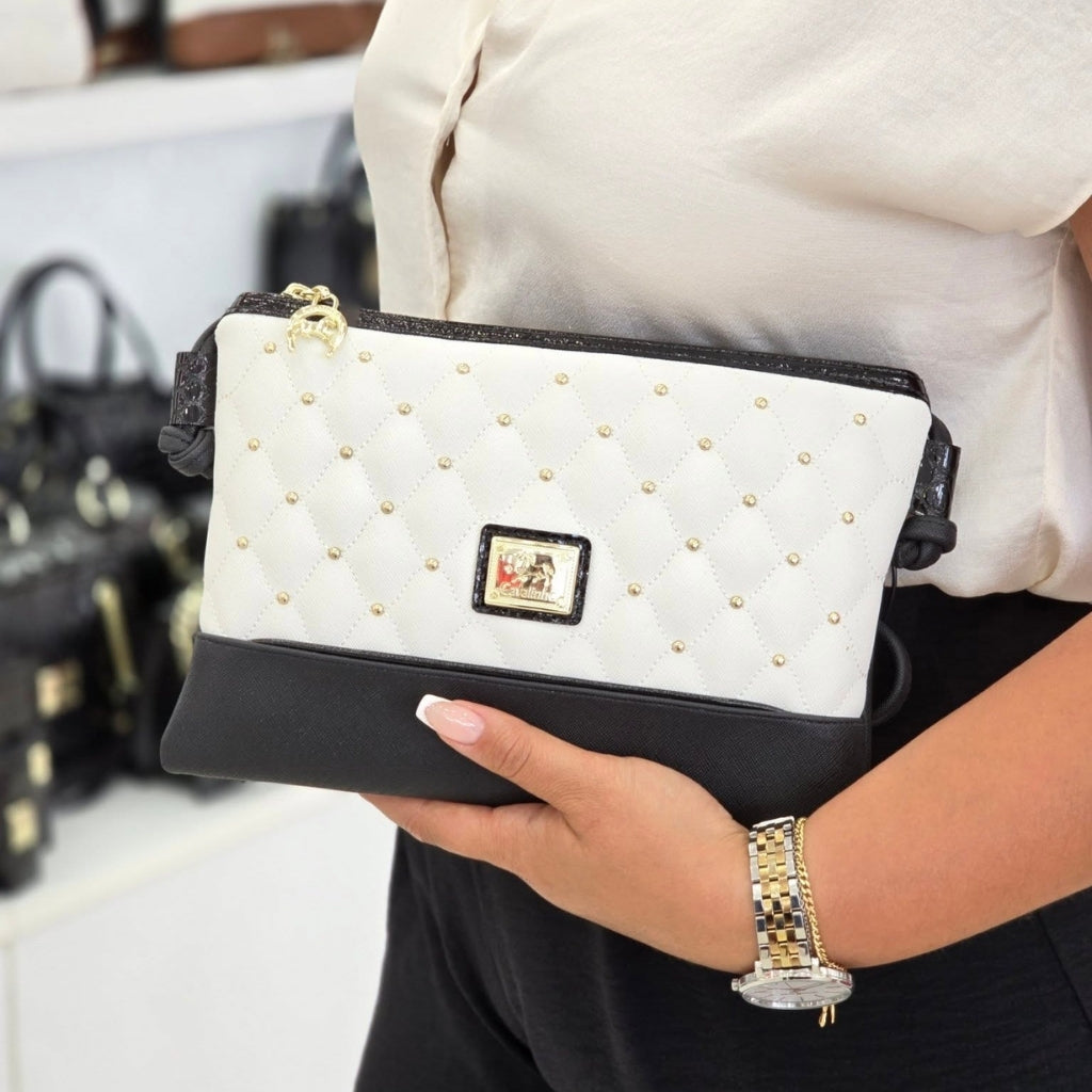 Cavalinho Craft Small Crossbody Bag SKU 16010593.33 #color_black / white