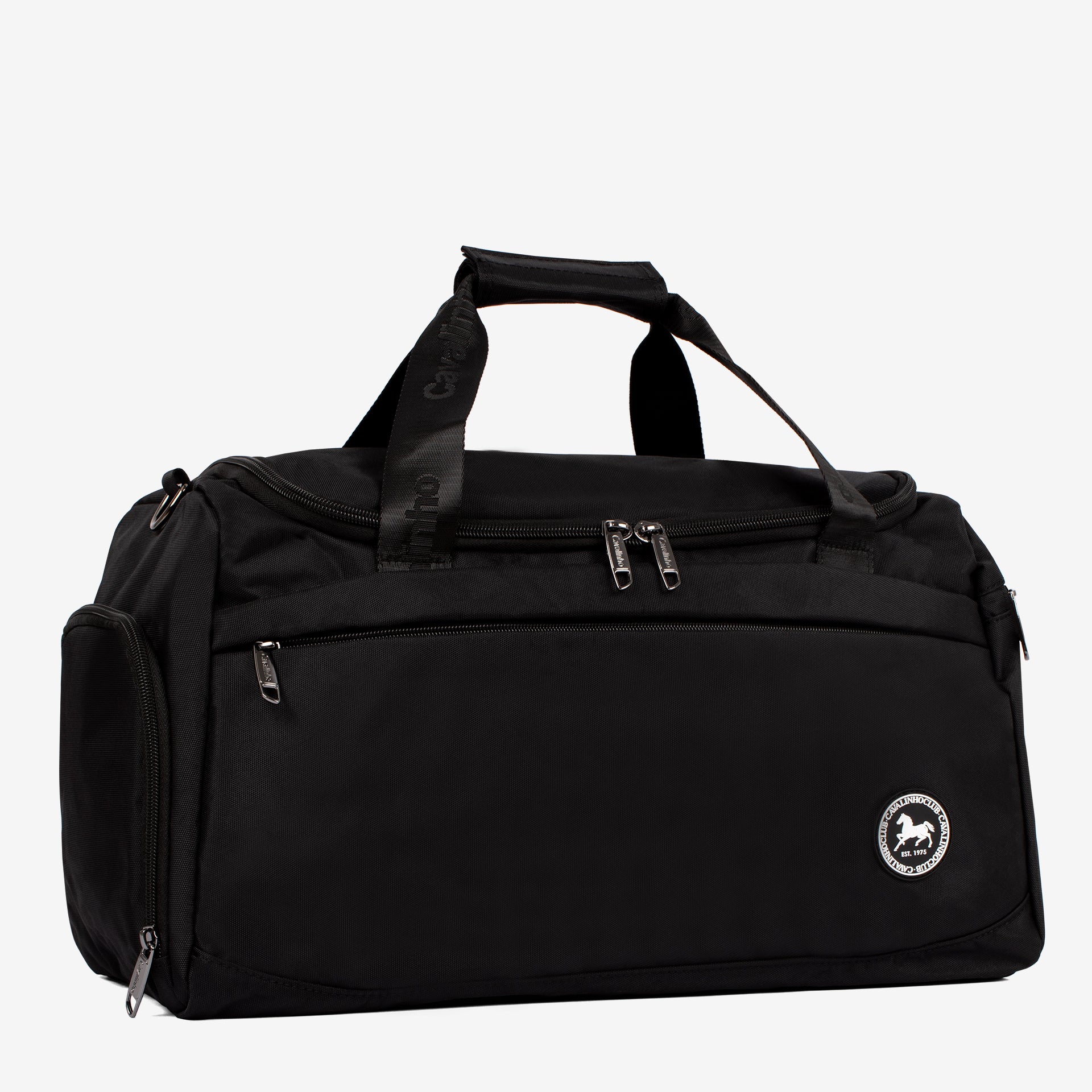 Cavalinho Club Ultra Lightweight Black Travel Duffle Bag SKU 16020003.01 #color_black