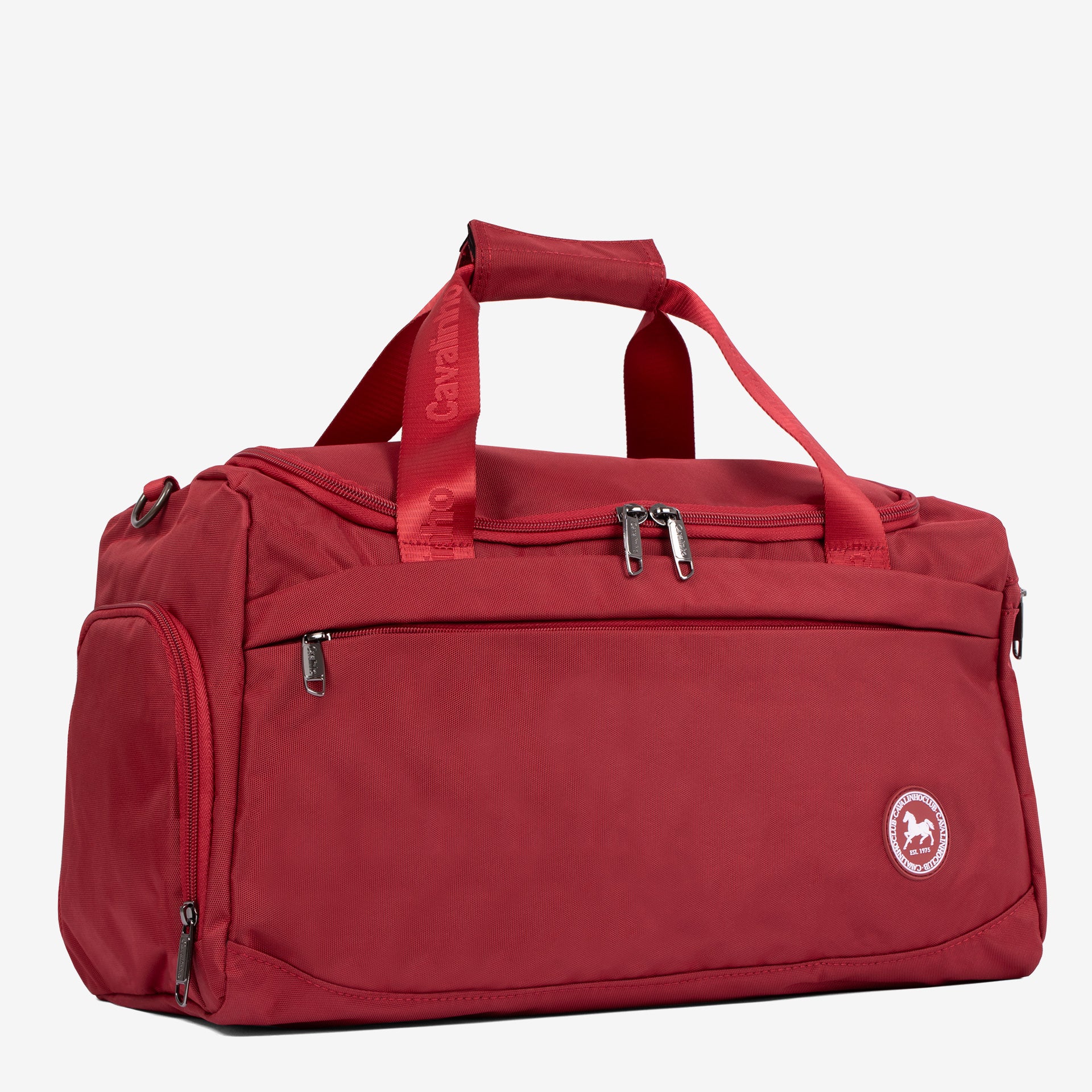 Cavalinho Club Ultra Lightweight Red Travel Duffle Bag SKU 16020003.04 #color_red