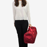 Cavalinho Club Ultra Lightweight Red Travel Duffle Bag SKU 16020004.04 #color_red, black