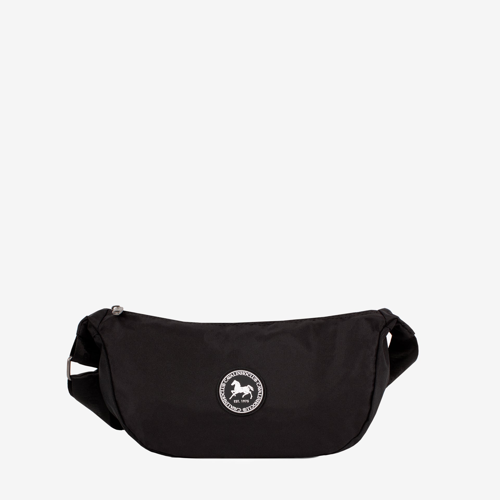 Cavalinho Club Fabric Sporty Black Shoulder Bag SKU 16020006.01 #color_black