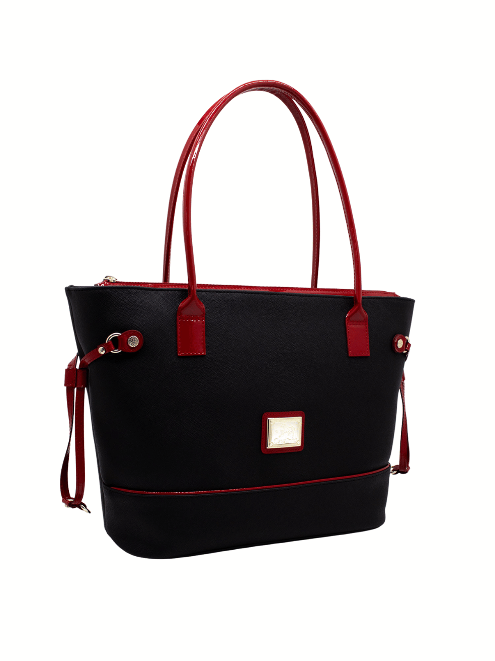 Cavalinho Deluxe Tote Bag SKU 16040520.30 #color_black / red