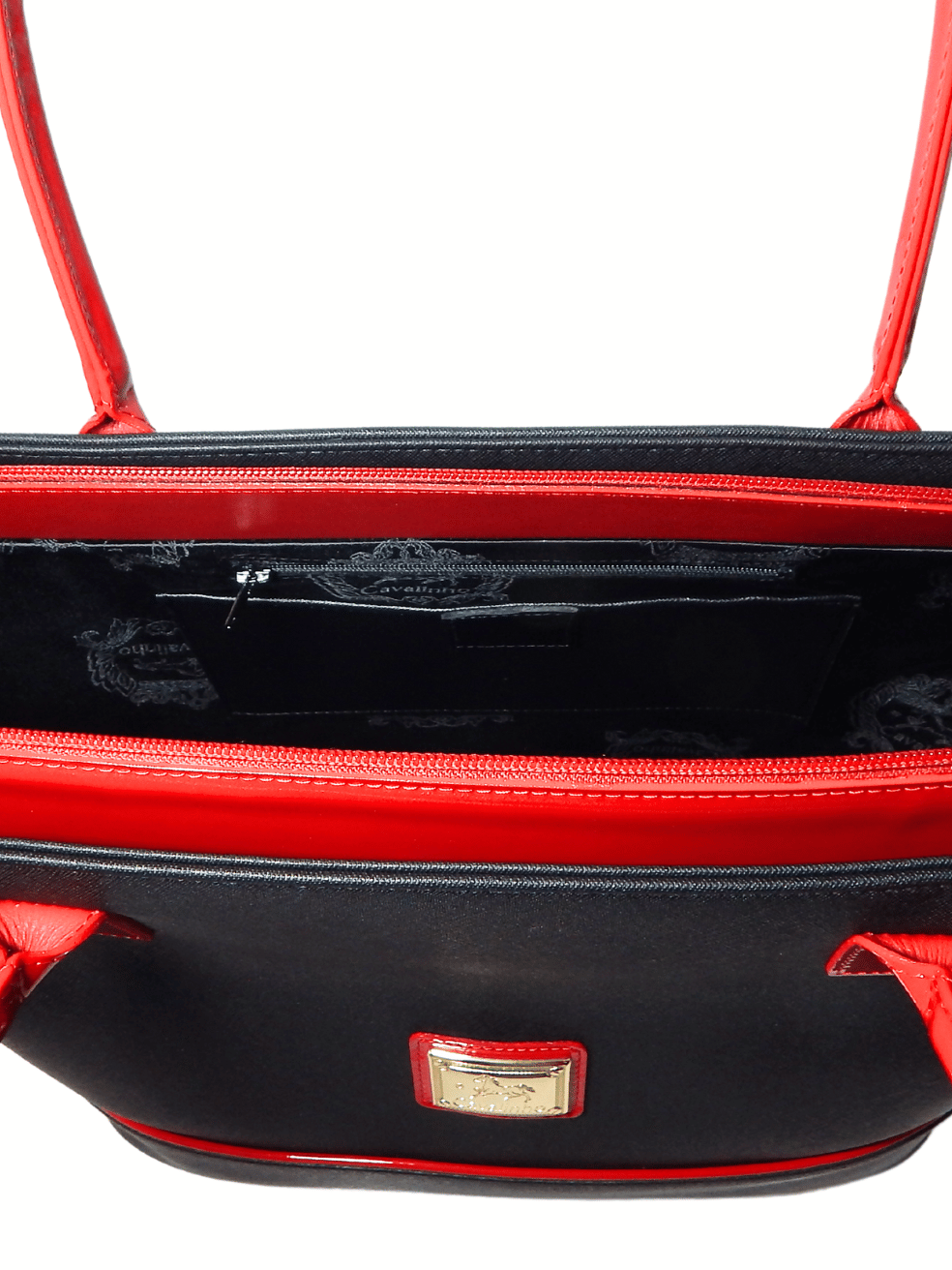 Cavalinho Deluxe Tote Bag SKU 16040520.30 #color_black / red