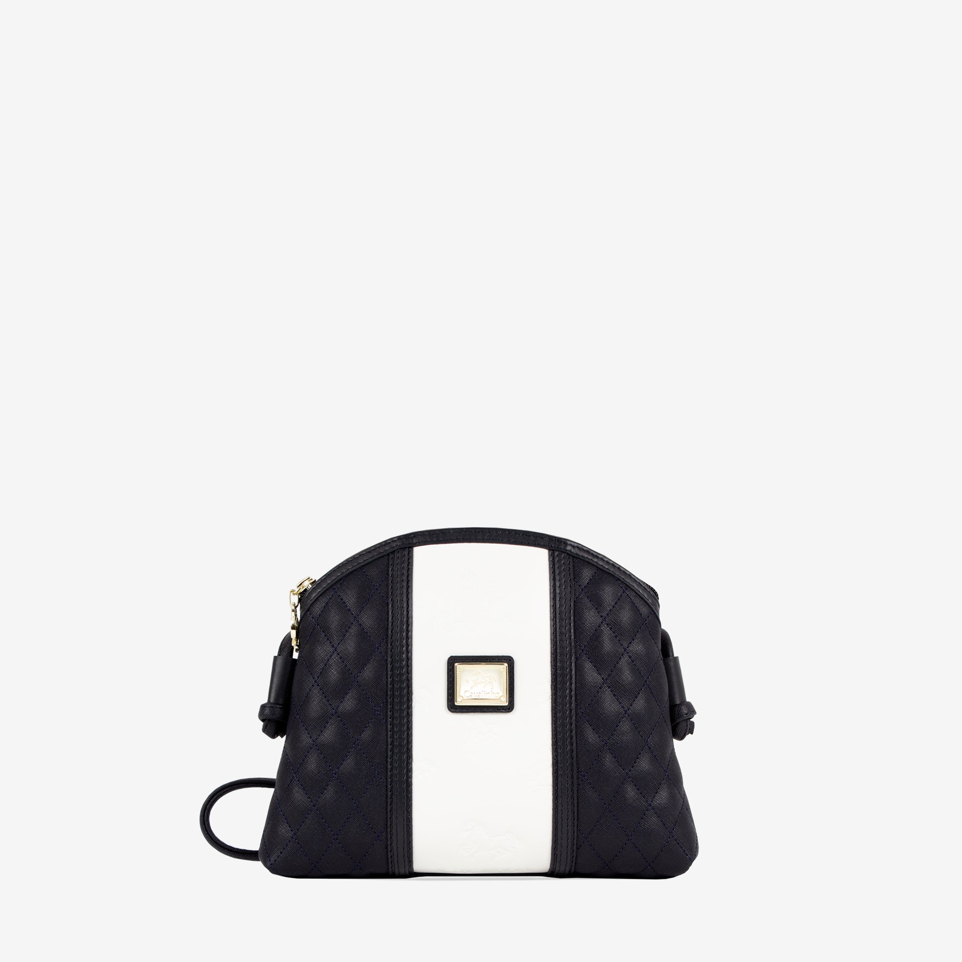 Cavalinho Sublime Navy & White Designer Crossbody Bag SKU 16060005.47 #color_navy / white