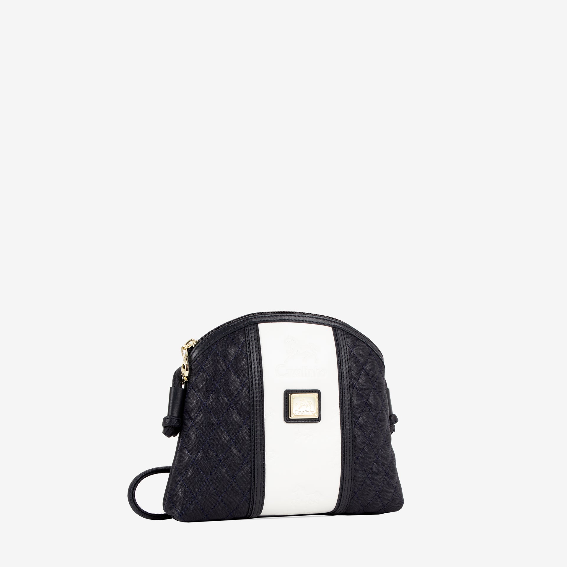 Cavalinho Sublime Navy & White Designer Crossbody Bag SKU 16060005.47 #color_navy / white