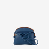 Cavalinho Sublime Navy, White, Brown Designer Crossbody Bag SKU 16060005.48 #color_blue / white / saddlebrown