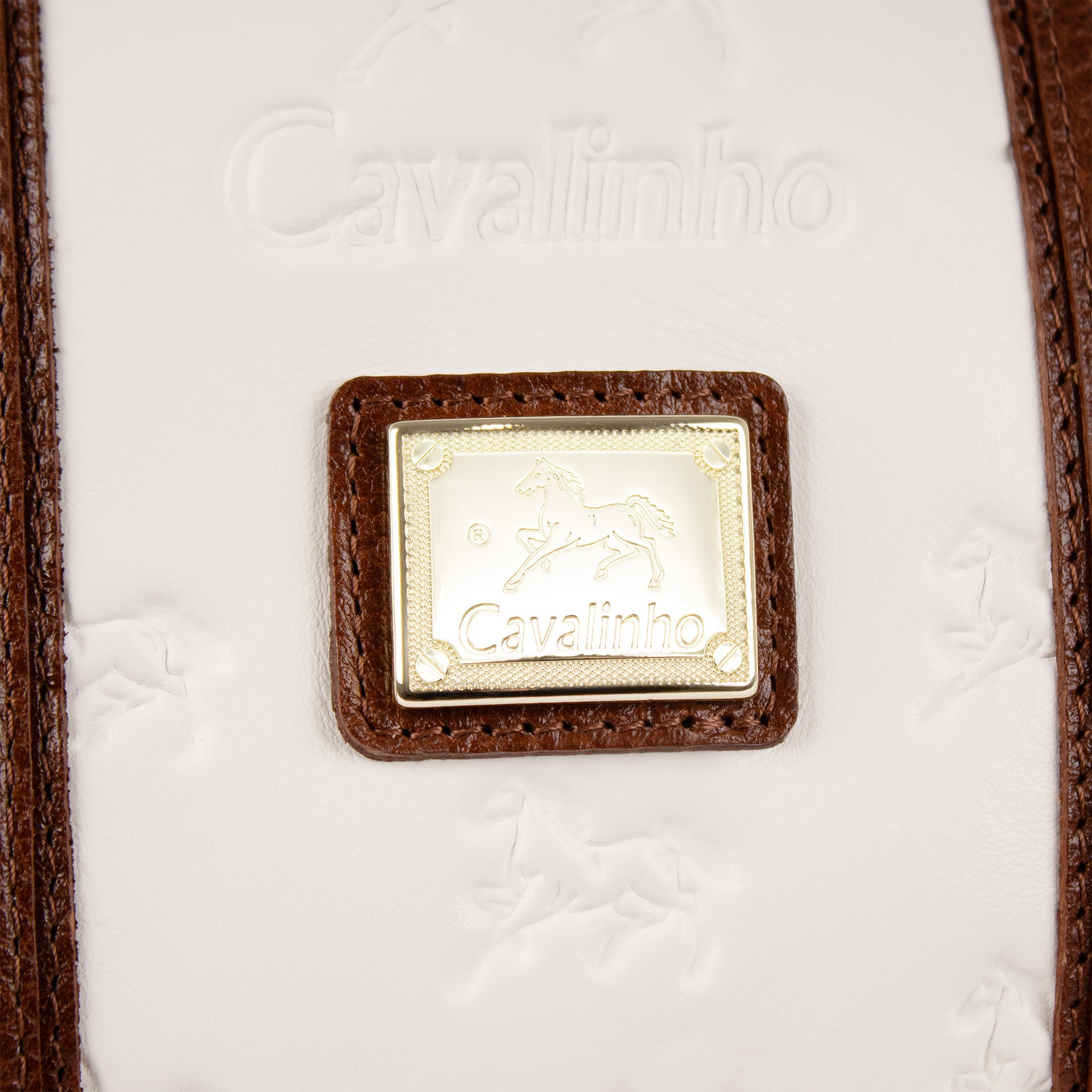 Cavalinho Sublime Designer Mini Handbag SKU 16060243.22 #color_Navy / White / Brown