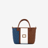 Cavalinho Sublime Designer Mini Handbag SKU 16060243.48 #color_Blue / White / SaddleBrown