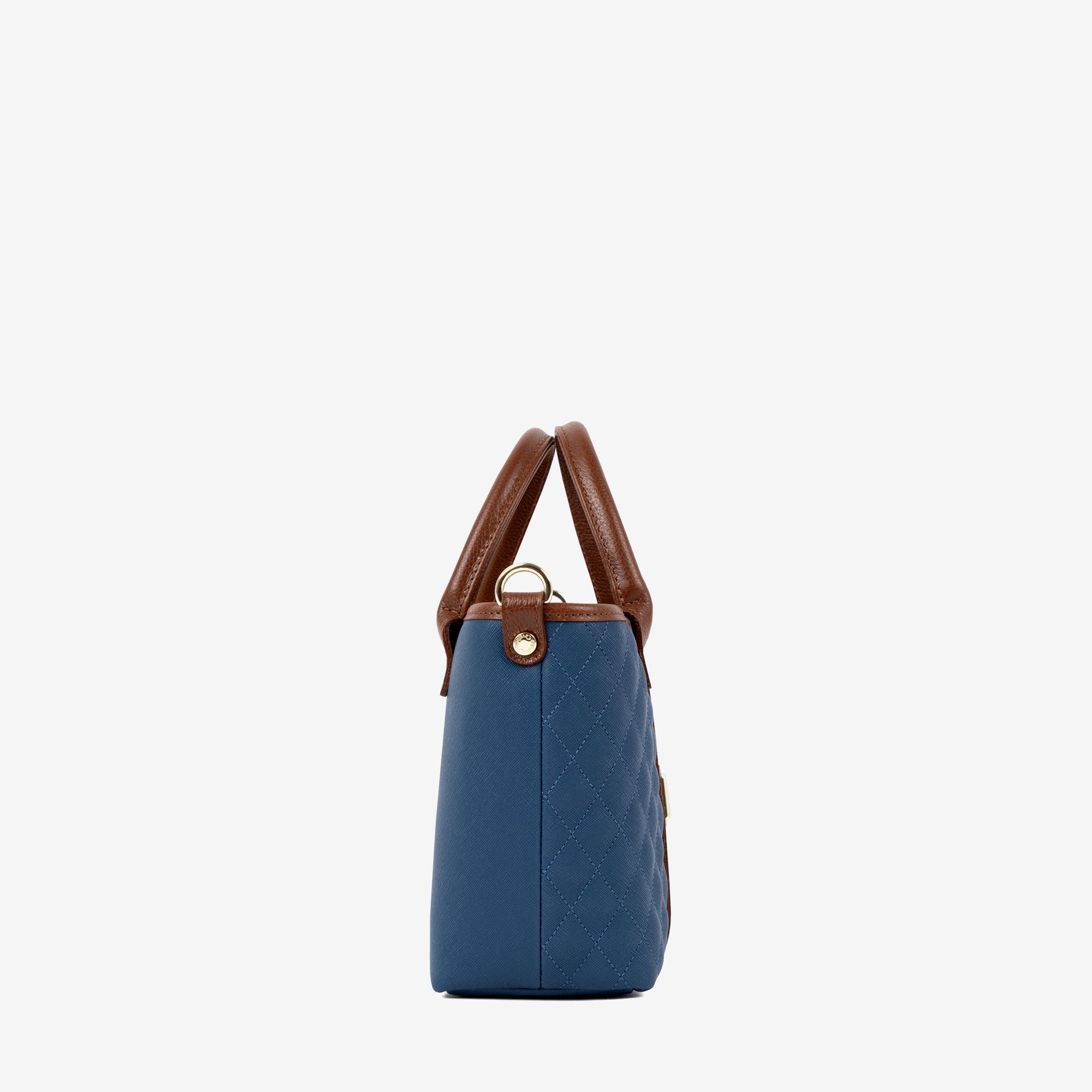 Cavalinho Sublime Designer Mini Handbag SKU 16060243.48 #color_Blue / White / SaddleBrown