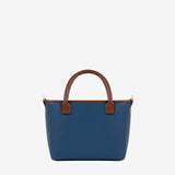 Cavalinho Sublime Designer Mini Handbag SKU 16060243.48 #color_Blue / White / SaddleBrown