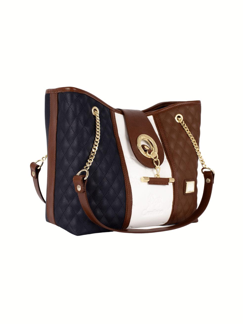 Cavalinho Sublime Shoulder Bag SKU 16060258.22 #color_navy / white / brown