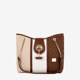 Cavalinho Sublime Designer Shoulder Bag SKU 16060258.34 #color_saddlebrown multi-color