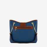 Cavalinho Sublime Shoulder Bag SKU 16060258.48 #color_blue / white / saddlebrown
