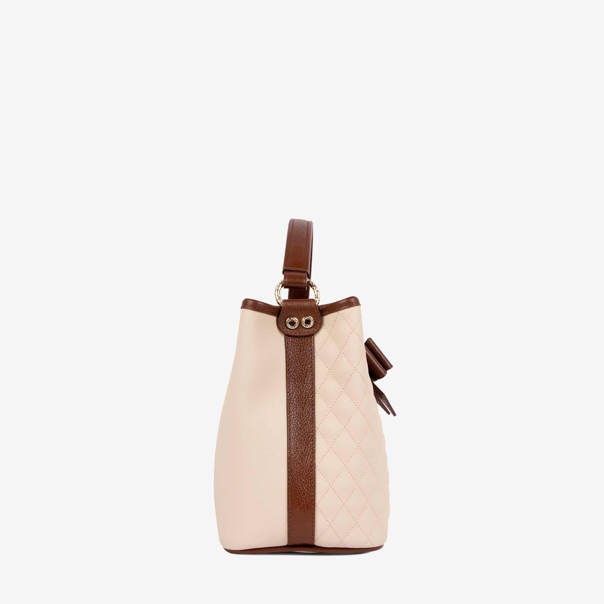 Cavalinho Sublime Designer Handbag with Bow SKU 16060272.34 #color_saddlebrown multi-color