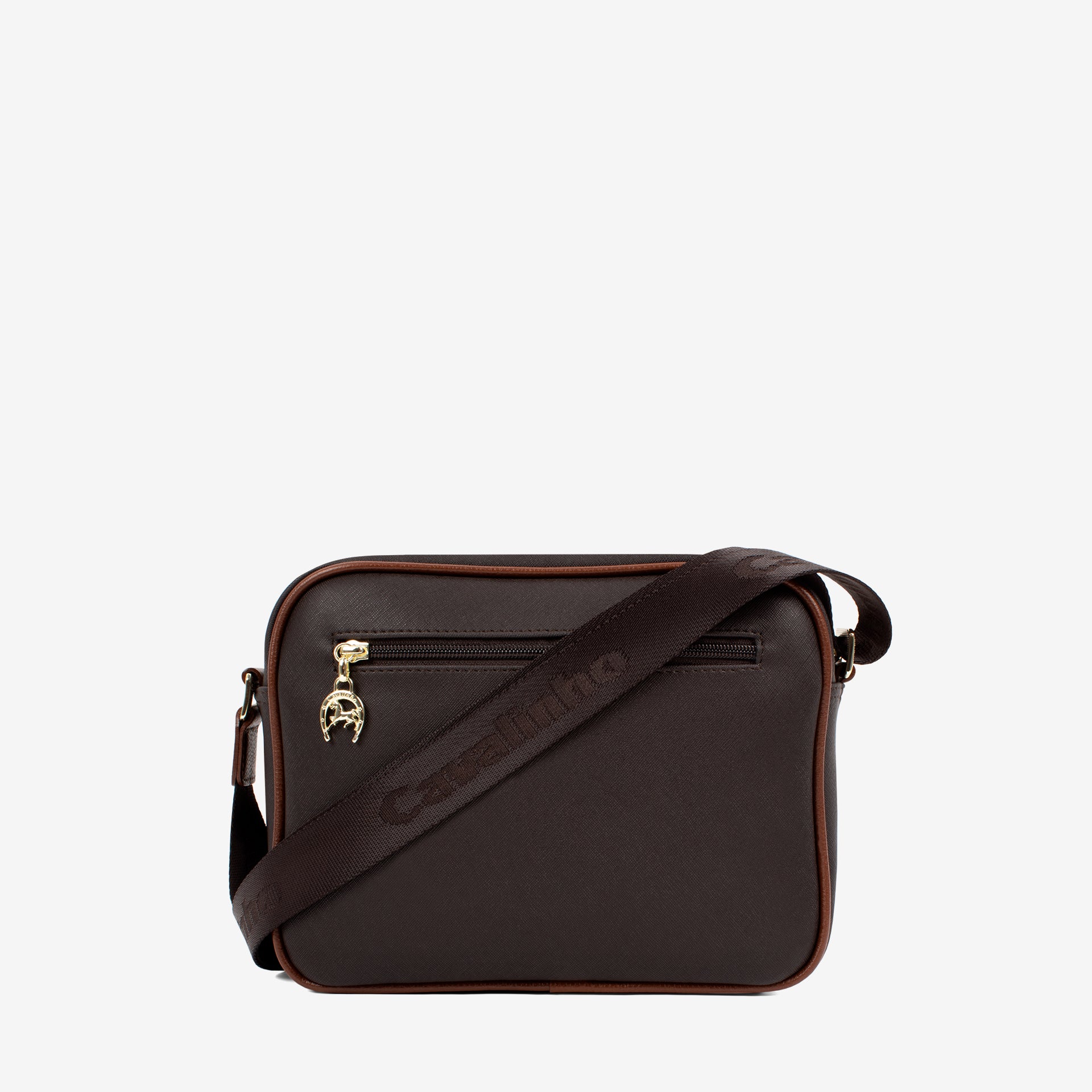 Cavalinho Sublime Designer Crossbody Bag SKU 16060324.20 #color_darkbrown / saddlebrown
