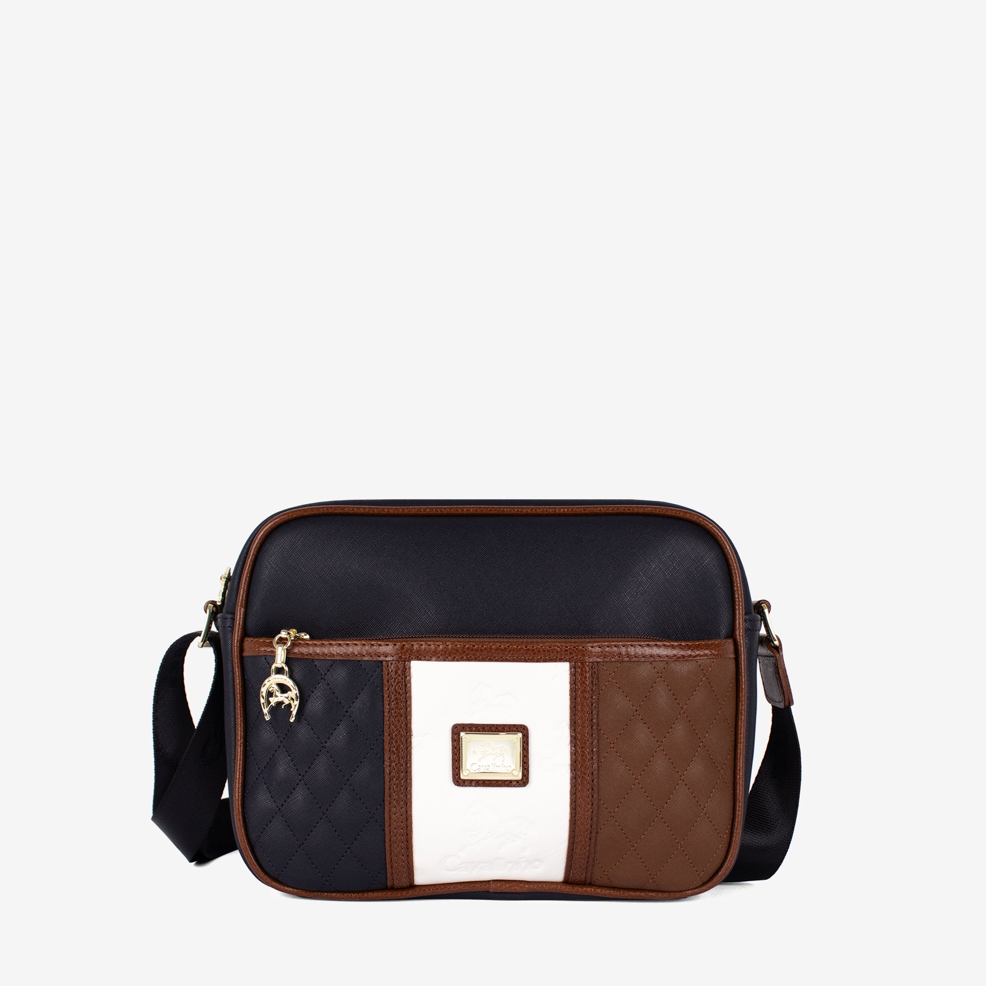 Cavalinho Sublime Crossbody Bag SKU 16060324.22 #color_navy / white / brown