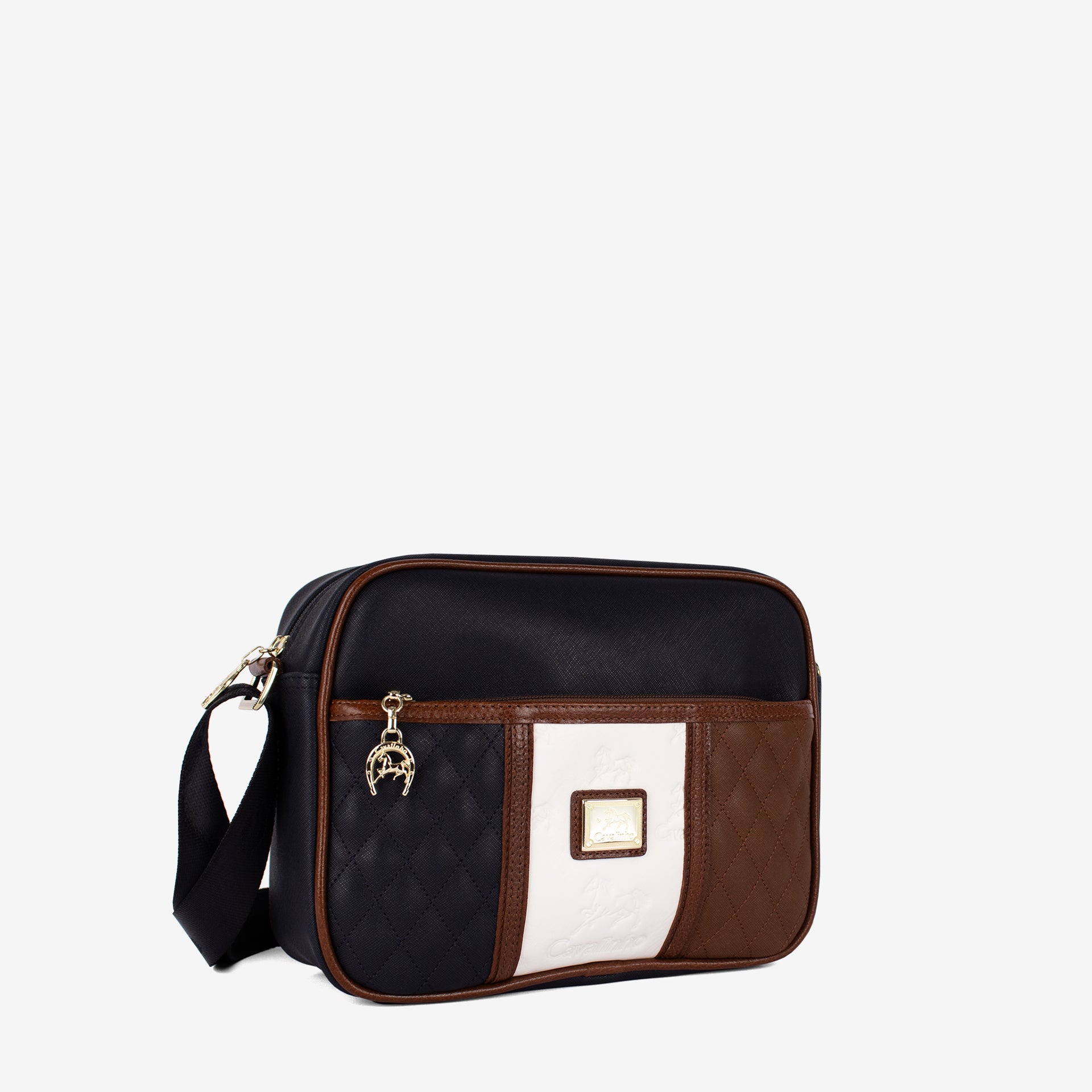 Cavalinho Sublime Crossbody Bag SKU 16060324.22 #color_navy / white / brown