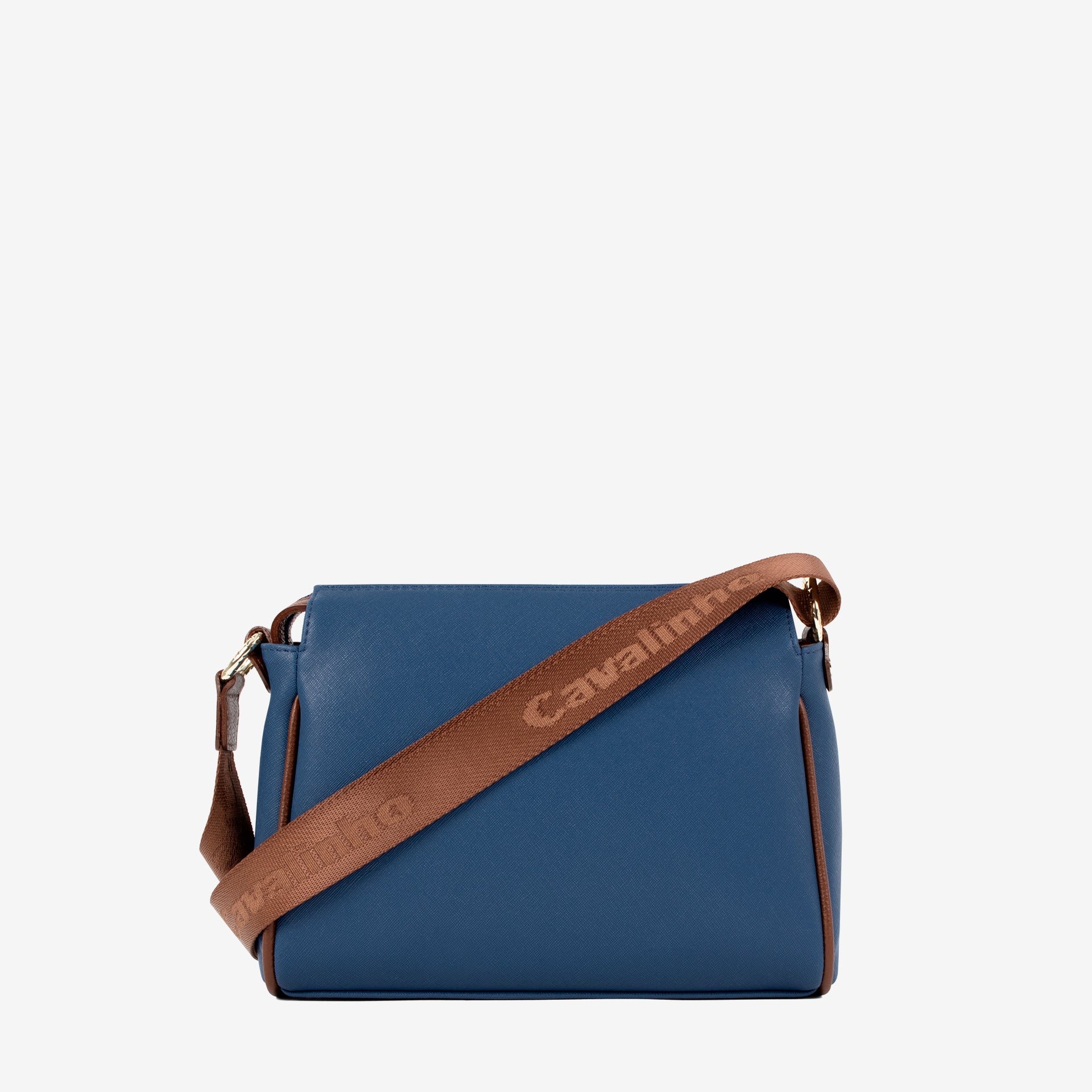 Cavalinho Sublime Designer Crossbody Bag SKU 16060344.48 #color_blue / white / saddlebrown