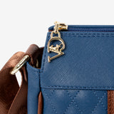 Cavalinho Sublime Designer Crossbody Bag SKU 16060344.48 #color_blue / white / saddlebrown