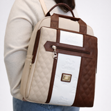 Cavalinho Sublime Designer Backpack Purse SKU 16060395.34 #color_saddlebrown multi-color