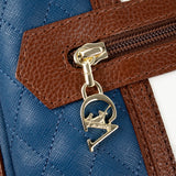 Cavalinho Sublime Designer Backpack Purse SKU 16060395.48 #color_blue / white / saddlebrown