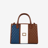 Cavalinho Sublime Handbag SKU 16060480.48 #color_blue / white / saddlebrown